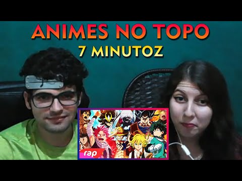 REACT ANIMES NO TOPO - Goku, Naruto, Luffy, Seiya, Kira, Midoriya, Eren, Meliodas, Natsu e Kaneki