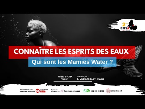 CONNAITRE LES ESPRITS DES EAUX  {mamie water} COURS 1-NIVEAU 2 ( PATTIE 1 )