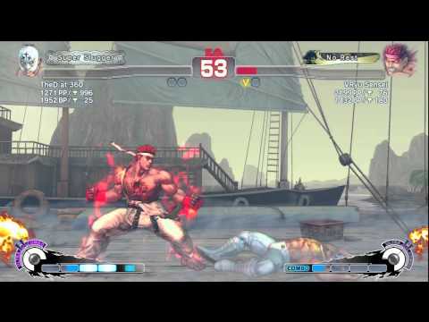 SSF4-AE: TheD at 360 [El Fuerte] VS VRyu [Evil Ryu]