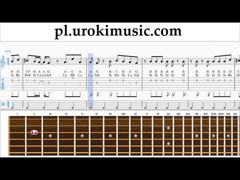 Nauka Gry Na Gitarze Ariana Grande - No Tears Left To Cry Nuty Poradnik um-ih463