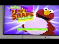 Sesame Street Elmo Shape Adventure Dvd Walkthrough Menu