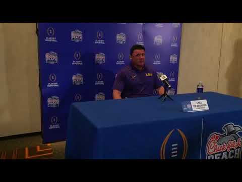 Video: Ed Orgeron Provides Team Updates After Monday's Practice In Atlanta