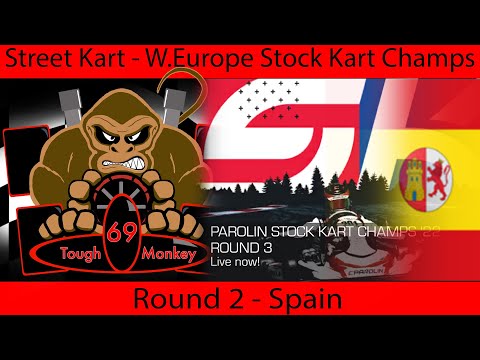 Street Kart West Europe Stock Kart Championship Round 2 - PRJ at Spain. Setup and fastest run.