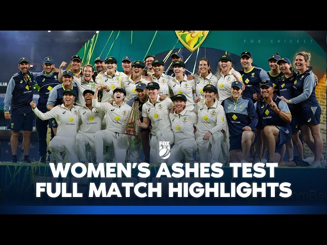 Australia vs England: Full Test Highlights | Women’s Ashes I Fox Cricket