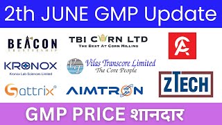 Ztech India IPO | TBI Corn IPO | Kronox Lab Sciences IPO | Aimtron Electronic IPO | All IPO GMP |