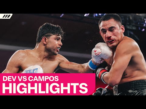 The Fighting Pride Of India Wins Again 👊🇮🇳 Nishant Dev Beats Campos, Now 4-0 | Matchroom Boxing