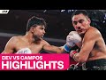The Fighting Pride Of India Wins Again Nishant Dev Beats Campos Now 4 0 Matchroom Boxing