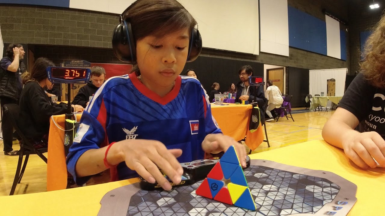 Pyraminx Average: 5.33 (Sub 5 Fail😭)