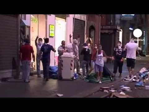 Proteste gegen Müll-Problem in Neapel