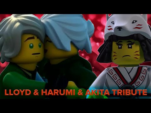 NINJAGO Tribute - Lloyd & Harumi & Akita (In your eyes)
