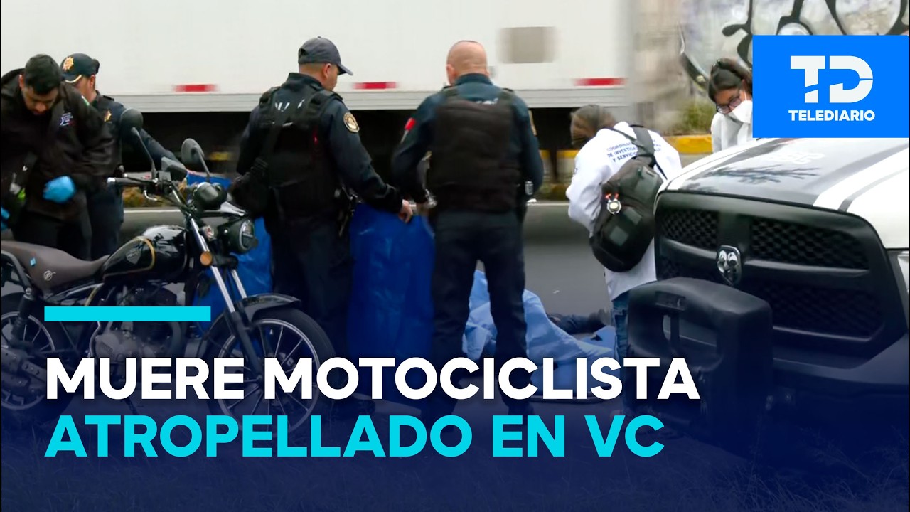 Motociclista muere arrollado sobre Periférico; chofer es detenido tras intento de fuga