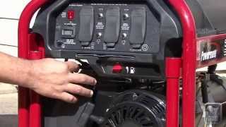 How to Start your Powermate Sx Portable Generator