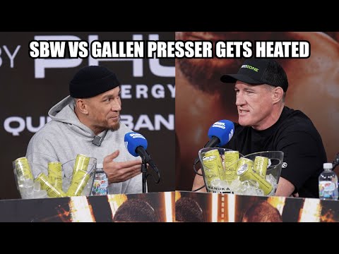 'YOU ARE A SCUMBAG' SBW vs Paul Gallen Presser Goes Off