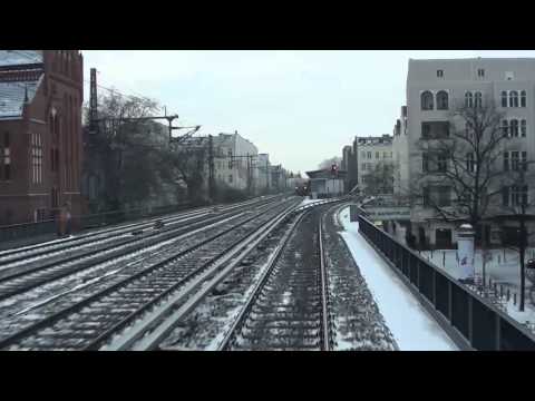 Führerstandsmitfahrt S-Bahn Berlin Jannowitzbrücke - Stadtbahn - Olympiastadion