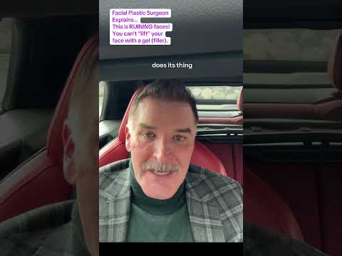 Filler will not give you a facelift