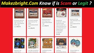 Makezbright ! MakezbrightReviews ! MakezbrightCom Reviews ! Makezbright.Com is Scam or Legit 
