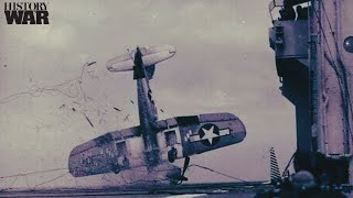 Aviões na segunda guerra mundial falhando no pouso