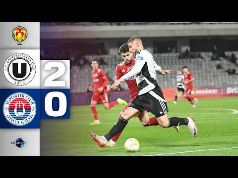 FC Universitatea Cluj Napoca 2-0 FC Oţelul Ga...