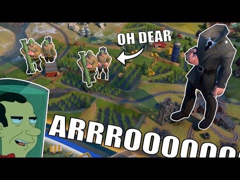 Civ 6 | The Strongest Opponent I've Faced? ARRRROOOOOOOO!!!! (#3 Deity America Civilization VI)