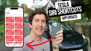 Tesla App Update - Apple Siri Shortcuts (HOW TO USE THEM)