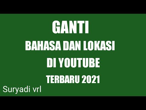 Cara Ganti Bahasa Di Youtube Terbaru 2022