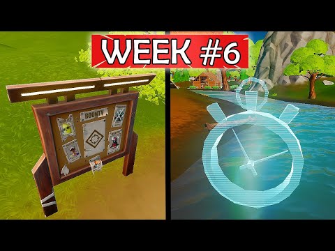 All Week 6 CHALLENGES (Swimming Trial & More) Guide - Fortnite