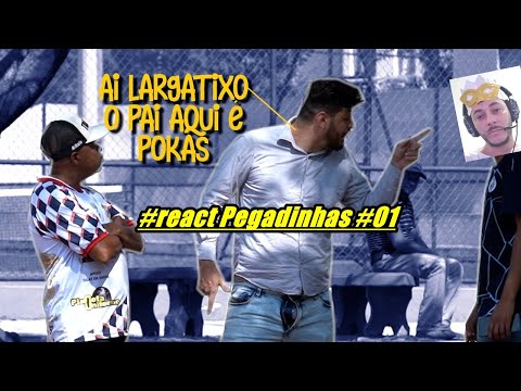 React Pegadinha do Dorival (muito top na moral ze)