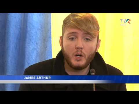 Jurnalul Regional TVR Iaşi - James Arthur la Iaşi