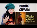 RADHE SHYAM TEASER ANNOUNCEMENT | PRABHAS, POOJA H | BHUSHAN K | Reaction | Nakhrewali Mona