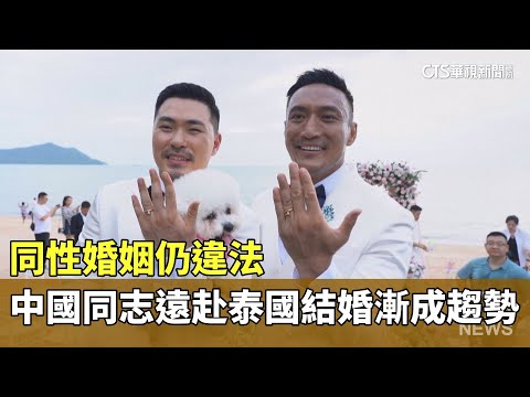 同性婚姻仍違法　中國同志遠赴泰國結婚漸成趨勢
