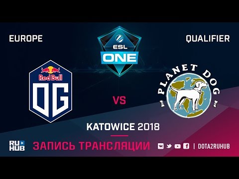 OG vs Planet Dog, ESL One Katowice EU, game 1 [Adekvat, Smile]