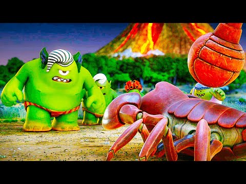 Scorpions Vs Cyclopes Fight Scene | EPIC TAILS (2022) Movie CLIP HD