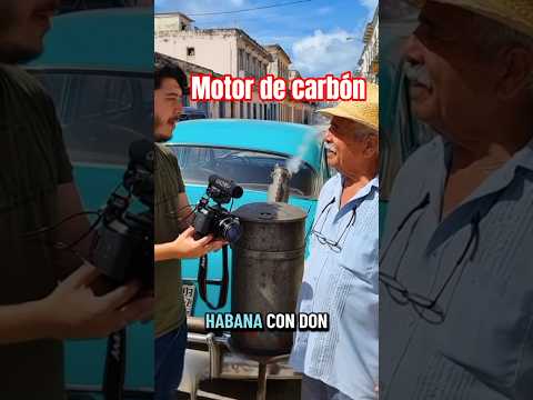 El famoso motor de carbón de don Aureliano en La Habana 🇨🇺#cuba #vlog #shorts