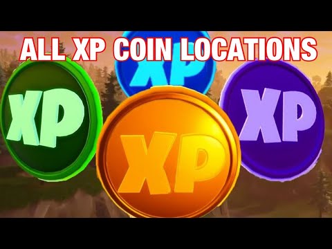 ALL WEEK 3 XP COINS LOCATIONS IN SEASON 4! GREEN/BLUE/PURPLE/GOLD