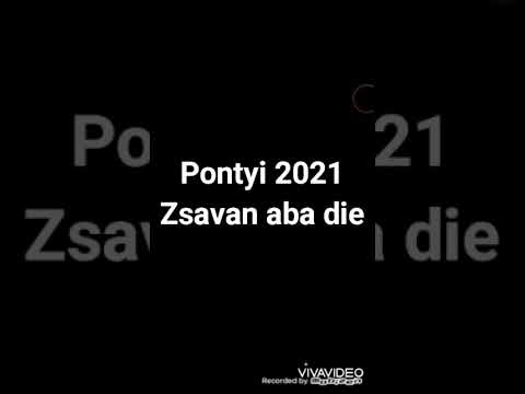 Pontyi 2021 zsanav aba die
