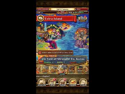 [OPTC] 1-turn test of strength! vs Kyros
