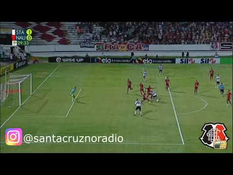 20/2/19 - Santa Cruz 1 (4) x (2) 1 Náutico - (Gol Pipico) Rádio CBN