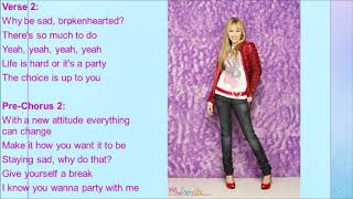 Life’s What You Make It Hannah Montana Lyrics
