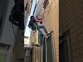 High-Altitude AC Installation: The Ultimate Solo Rope Hoist Method!
