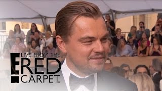Leonardo DiCaprio on Meeting The Pope and "The Revenant" | Live From the Red Carpet | E! News