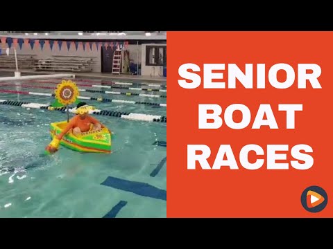 Senior Cardboard Regatta Makes a Big Splash