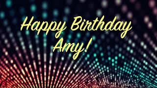 Happy Birthday Amy!