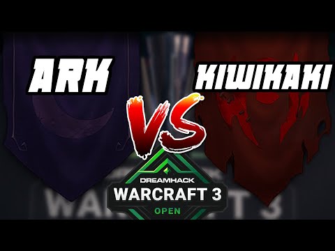 WARCRAFT 3 REFORGED: KiWiKaKi (Orcs) vs. Ark (Elfos) | DreamHack Fall Americas Grupos J2