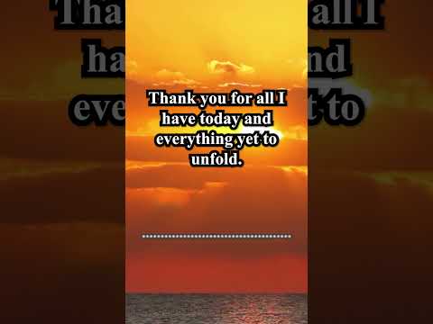 Thank You Affirmations | Positive Affirmations for Gratitude | Peaceful Positive Affirmations