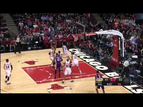 Lakers vs Bulls Highlights(1.21.2013)