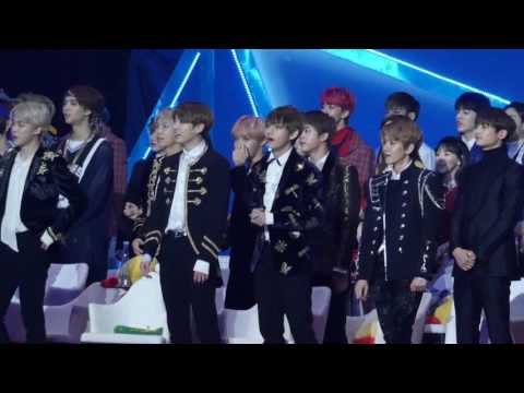 [GDA 2017] BTS reaction to Rainism 170114