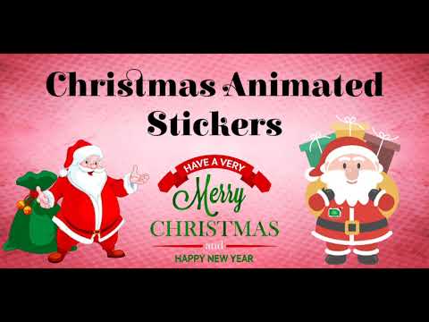 Christmas - Animated Stickers