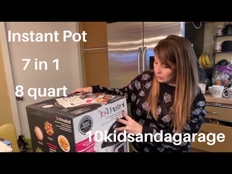 Instant Pot Unboxing- Yogurt Recipe || 7 in 1 | 8...