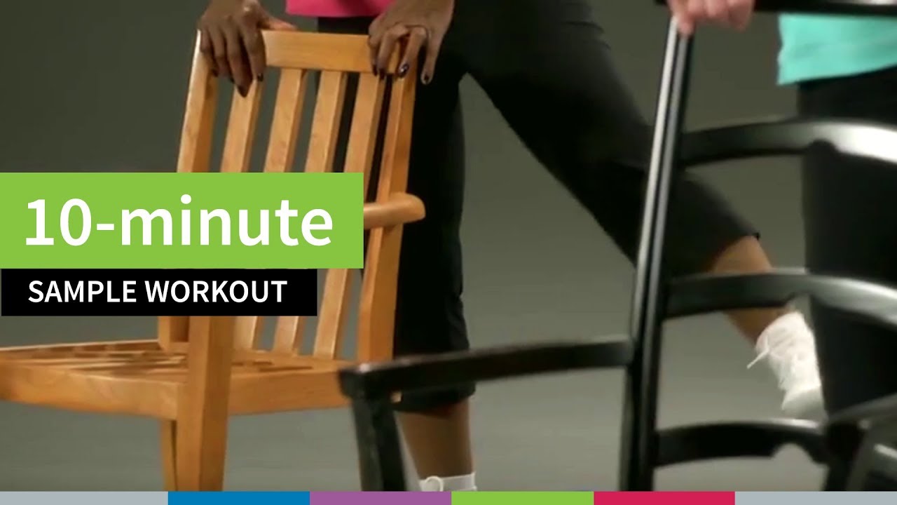 10-Minute Sample Workout for Older Adults