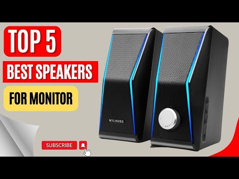 Top 5 Best Speakers For Monitor || Studio Monitor Speakers 2024